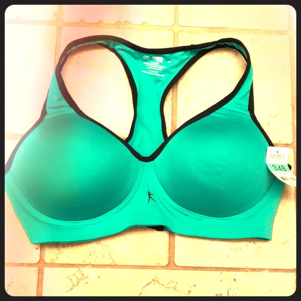 Danskin Now 34 B Sports Bra NWT